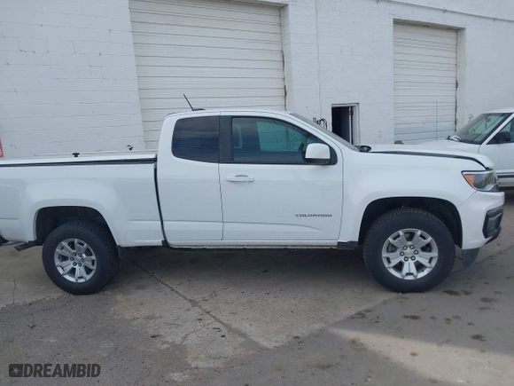 2022 Chevrolet Colorado 2WD LT with VIN 1GCHSCEA2N1117936, listed as a IAAI auction lot 41922876 with 34,537 mi miles. Bid and sale history available at carsss.com. Image 13.