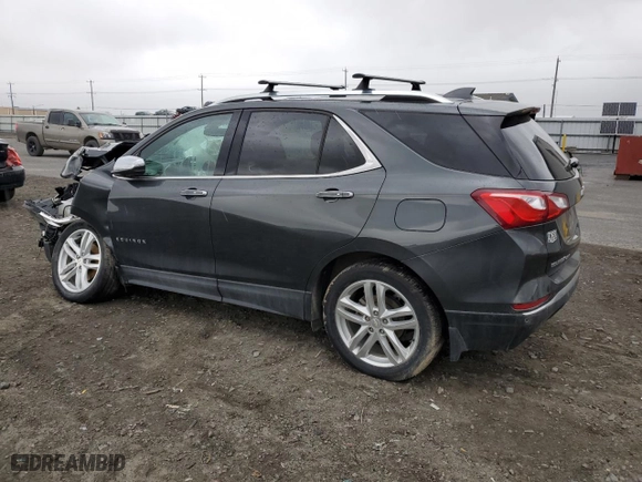 2018 Chevrolet Equinox Premier with VIN 3GNAXWEX8JL394898, listed as a Copart auction lot 50263935 with 0 mi miles and Salvage Title. Bid and sale history available at carsss.com. Image 2.