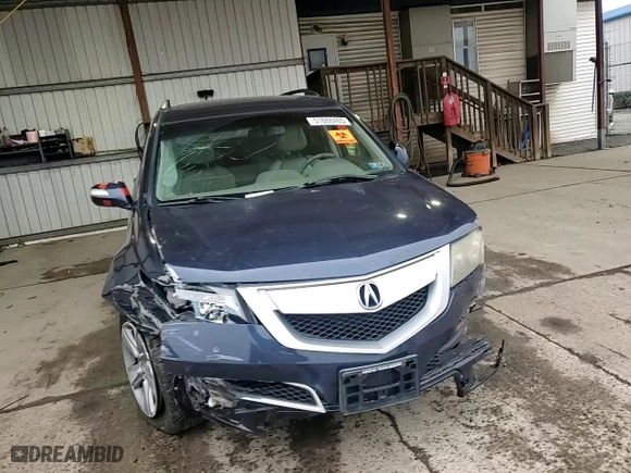 2012 Acura MDX Tech Pkg with VIN 2HNYD2H38CH532592, listed as a Copart auction lot 51666465 with 258,660 mi miles and Salvage Title. Bid and sale history available at carsss.com. Image 14.