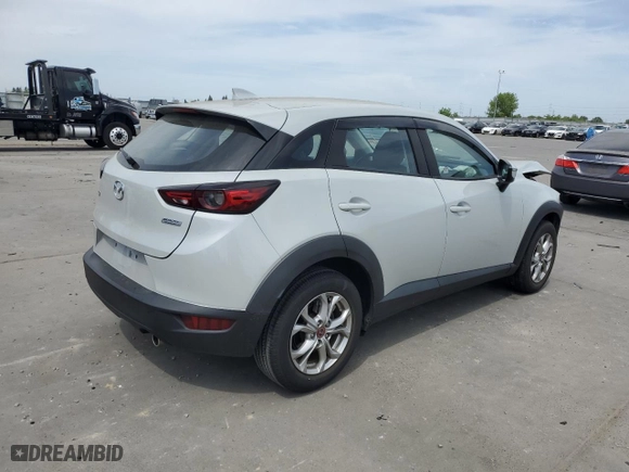 2020 Mazda CX-3 Sport with VIN JM1DKDB74L1474321, listed as a Copart auction lot 53352295 with 30,491 mi miles and Salvage Title. Bid and sale history available at carsss.com. Image 3.