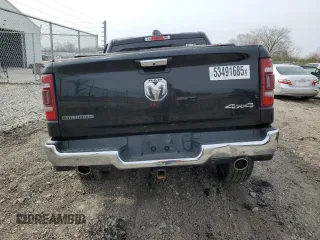 2019 Ram 1500 Big Horn with VIN 1C6SRFFT4KN778835, listed as a Copart auction lot 53491685 with Not provided miles and Non repairable. Bid and sale history available at DreamBid. Image 6.