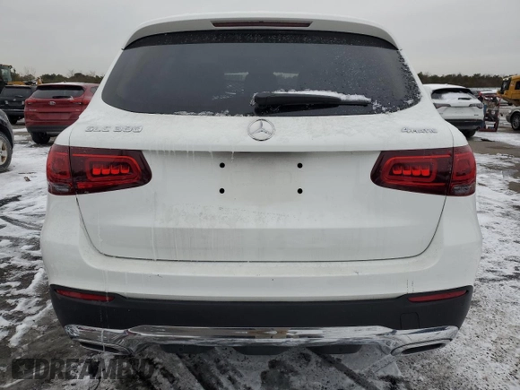 2022 Mercedes-Benz GLC 300 with VIN W1N0G8EB5NG077524, listed as a Copart auction lot 88498905 with 18,099 mi miles and Salvage title. Bid and sale history available at DreamBid. Image 6.