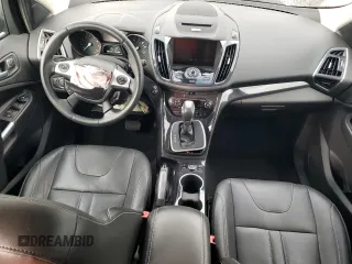 2013 Ford Escape Titanium with VIN 1FMCU0J95DUD31827, listed as a Copart auction lot 50052385 with 103,348 mi miles and Salvage Title. Bid and sale history available at carsss.com. Image 8.