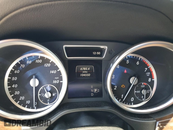 2015 Mercedes-Benz GL with VIN 4JGDF6EE1FA562088, listed as a Copart auction lot 58736934 with 104,550 mi miles and Salvage Title. Bid and sale history available at carsss.com. Image 9.