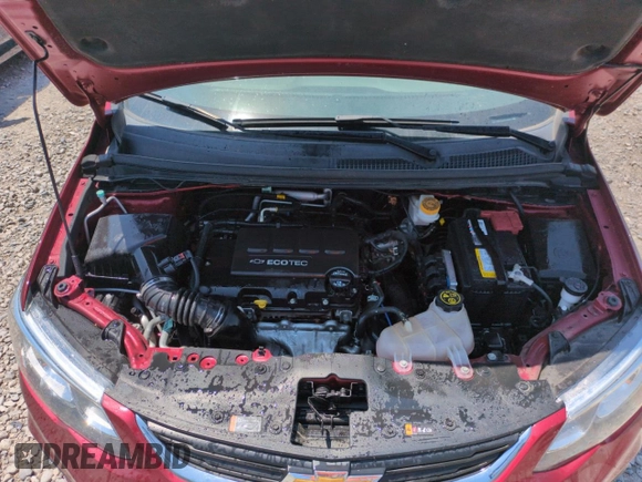 2020 Chevrolet Sonic LT with VIN 1G1JD5SB5L4127904, listed as a Copart auction lot 62487345 with 15,761 mi miles and Salvage title. Bid and sale history available at DreamBid. Image 11.