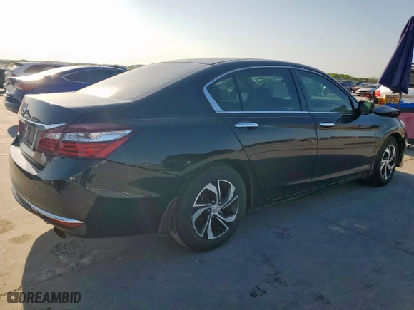2016 Honda Accord Sedan LX with VIN 1HGCR2F36GA051864, listed as a Copart auction lot 51979245 with 49,680 mi miles and Salvage Title. Bid and sale history available at carsss.com. Image 3.