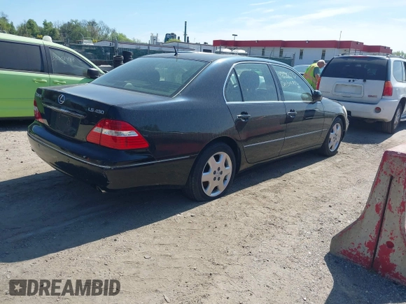 2004 Lexus LS 430 with VIN JTHBN36F640164848, listed as a IAAI auction lot 42082376 with 229,687 mi miles and . Bid and sale history available at DreamBid. Image 4.