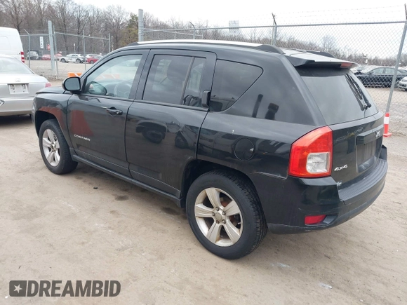 2012 Jeep Compass Latitude with VIN 1C4NJDEB1CD555704, listed as a IAAI auction lot 41713800 with 198,553 mi miles and . Bid and sale history available at DreamBid. Image 3.