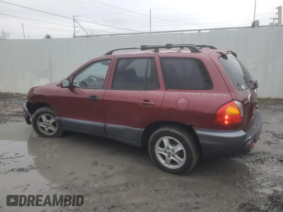 2004 Hyundai Santa Fe GLS with VIN KM8SC13E24U726708, listed as a Copart auction lot 85489774 with 158,208 mi miles and Salvage Title. Bid and sale history available at carsss.com. Image 2.