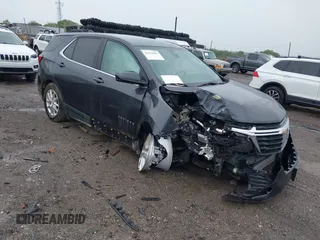 2022 Chevrolet Equinox LT with VIN 2GNAXJEV3N6109620, listed as a IAAI auction lot 42356085 with Not provided miles and . Bid and sale history available at DreamBid. Image 1.