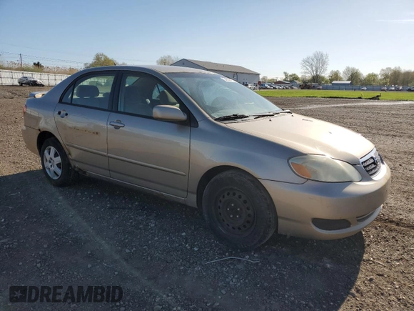 2006 Toyota Corolla CE with VIN 1NXBR32E96Z747568, listed as a Copart auction lot 54609795 with 203,988 mi miles and Clean Title. Bid and sale history available at DreamBid. Image 4.