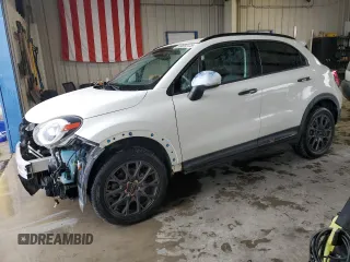 2019 FIAT 500X Urbana Edition z VIN ZFBNFYB10KP796108, wystawiony jako Copart lot #59664125 z przebiegiem 38 435 mil mil oraz Szkoda całkowita • Salvage title. Historia ofert i sprzedaży dostępna na DreamBid. Obrazek 1.