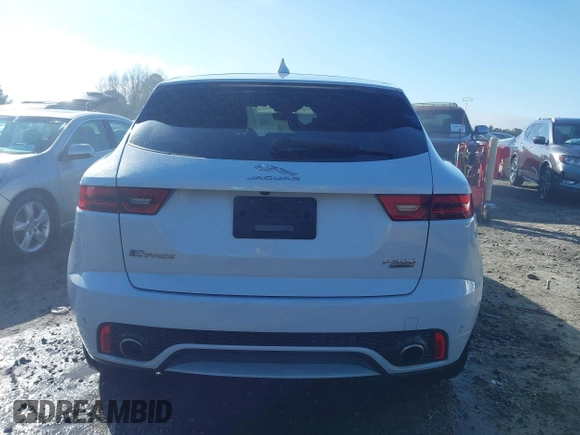 2019 Jaguar E-Pace R-Dynamic S with VIN SADFT2GX4K1Z37581, listed as a IAAI auction lot 41479744 with 93,878 mi miles and . Bid and sale history available at DreamBid. Image 17.