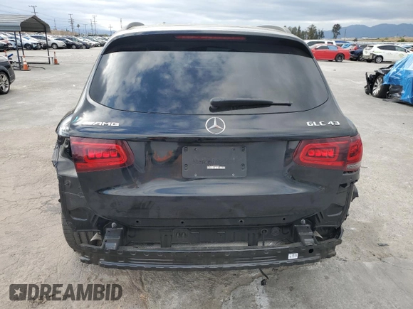 2021 Mercedes-Benz GLC with VIN W1N0G6EB5MF934224, listed as a Copart auction lot 52119644 with 32,868 mi miles and Salvage Title. Bid and sale history available at carsss.com. Image 6.