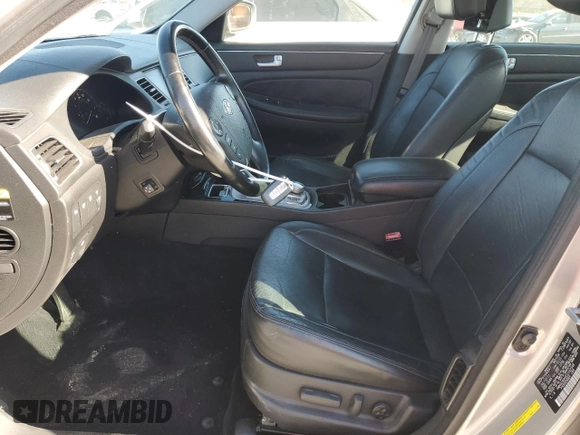 2012 Hyundai Genesis 5.0L with VIN KMHGC4DH3CU162548, listed as a Copart auction lot 83465724 with 121,836 mi miles and Salvage Title. Bid and sale history available at carsss.com. Image 7.