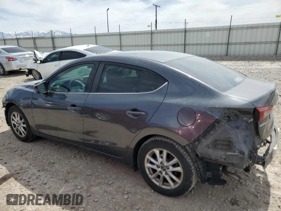 2016 Mazda 3 i Sport with VIN JM1BM1U79G1319346, listed as a Copart auction lot 51855905 with 107,618 mi miles and Salvage Title. Bid and sale history available at carsss.com. Image 2.