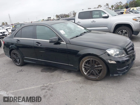 2013 Mercedes-Benz C 300 Sport with VIN WDDGF8AB3DG153597, listed as a IAAI auction lot 42062599 with 107,259 mi miles and . Bid and sale history available at DreamBid. Image 13.