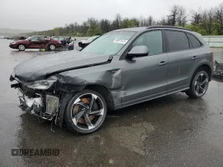 2015 Audi SQ5 Premium Plus with VIN WA1CGAFP0FA125418, listed as a Copart auction lot 58031415 with 156,188 mi miles and Salvage title. Bid and sale history available at DreamBid. Image 1.