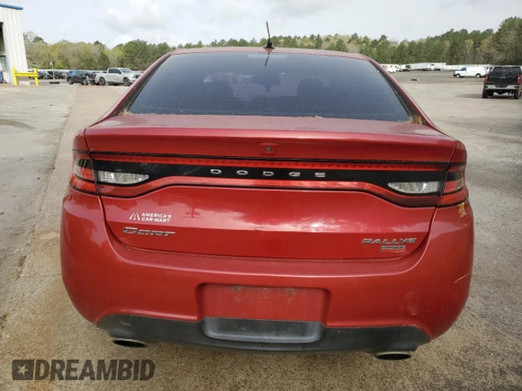 2013 Dodge Dart Rallye with VIN 1C3CDFBH3DD640620, listed as a Copart auction lot 49788815 with 93,087 mi miles and Clean Title. Bid and sale history available at carsss.com. Image 6.