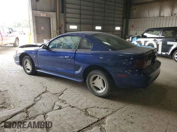 1996 Ford Mustang with VIN 1FALP4048TF150951, listed as a Copart auction lot 59298985 with 83,053 mi miles and Salvage title. Bid and sale history available at DreamBid. Image 2.