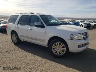 2012 Lincoln Navigator with VIN 5LMJJ2H56CEL08366, listed as a Copart auction lot 46356665 with 202,615 mi miles and Salvage Title. Bid and sale history available at carsss.com. Image 4.