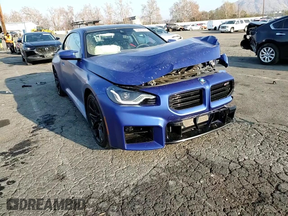 2025 BMW M2 with VIN 3MF23DM03S8E95026, listed as a Copart auction lot 42879435 with 6,399 mi miles and Salvage Title. Bid and sale history available at carsss.com. Image 11.