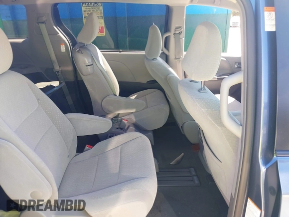 2017 Toyota Sienna LE Auto Access Seat with VIN 5TDKZ3DC3HS869446, listed as a IAAI auction lot 41828033 with 61,082 mi miles and . Bid and sale history available at DreamBid. Image 8.