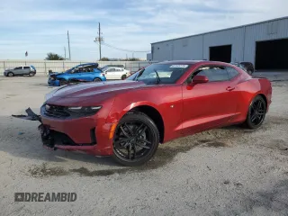 2021 Chevrolet Camaro 1LT with VIN 1G1FB1RX2M0128622, listed as a Copart auction lot 43145275 with 34,409 mi miles and Non Repairable. Bid and sale history available at carsss.com. Image 1.
