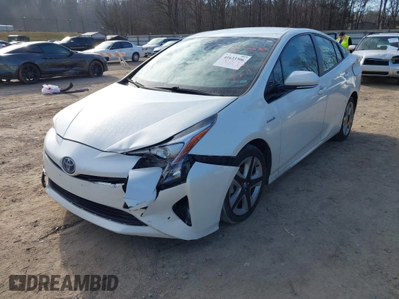 2016 Toyota Prius Four with VIN JTDKARFU3G3021048, listed as a IAAI auction lot 41633306 with 120,632 mi miles. Bid and sale history available at carsss.com. Image 6.
