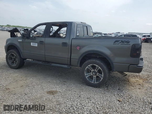 2004 Ford F-150 XLT with VIN 1FTPW14564KC81904, listed as a Copart auction lot 56889925 with Not provided miles and Salvage title. Bid and sale history available at DreamBid. Image 2.