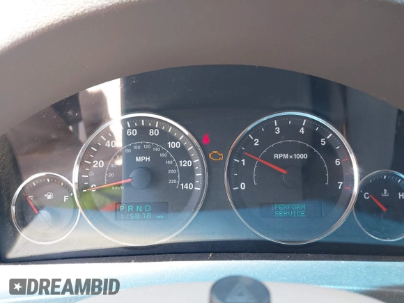 2007 Jeep Grand Cherokee Overland with VIN 1J8HR68227C667400, listed as a IAAI auction lot 42280108 with 115,878 mi miles and . Bid and sale history available at DreamBid. Image 7.