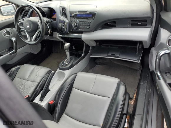 2011 Honda CR-Z EX with VIN JHMZF1D6XBS015329, listed as a Copart auction lot 52505465 with 138,871 mi miles and Salvage Title. Bid and sale history available at carsss.com. Image 8.