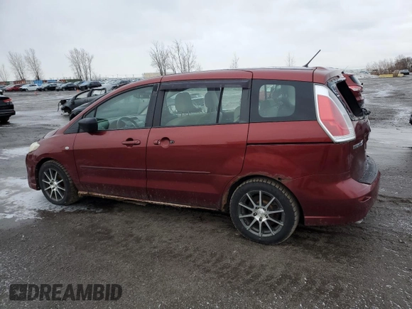 2008 Mazda 5 Sport with VIN JM1CR293780324716, listed as a Copart auction lot 87047754 with Not Provided miles and Non Repairable. Bid and sale history available at carsss.com. Image 2.