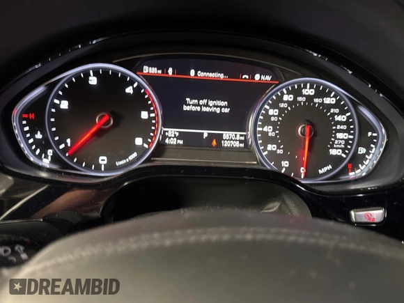 2014 Audi A8 3.0L TDI with VIN WAURMAFD2EN003811, listed as a Copart auction lot 61867575 with 120,705 mi miles and Clean title. Bid and sale history available at DreamBid. Image 8.