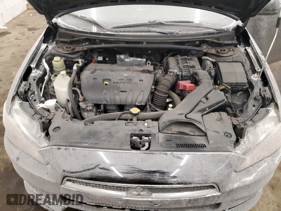 2011 Mitsubishi Lancer GTS with VIN JA32U8FW7BU010543, listed as a Copart auction lot 43706055 with 119,855 mi miles and Salvage Title. Bid and sale history available at carsss.com. Image 11.