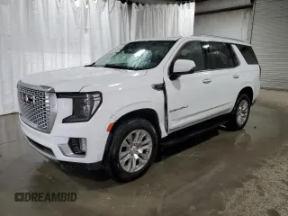 2023 GMC Yukon Denali with VIN 1GKS1DKL0PR228384, listed as a Copart auction lot 51211195 with 51,377 mi miles and Clean Title. Bid and sale history available at carsss.com. Image 1.
