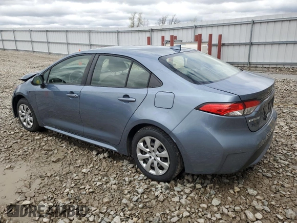2020 Toyota Corolla LE with VIN JTDEPRAE1LJ039985, listed as a Copart auction lot 55435445 with 114,017 mi miles and Non Repairable. Bid and sale history available at DreamBid. Image 2.