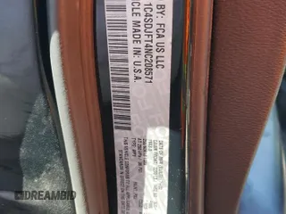 2022 Dodge Durango Pursuit with VIN 1C4SDJFT4NC208571, listed as a Copart auction lot 49155755 with 55,228 mi miles and Salvage title. Bid and sale history available at DreamBid. Image 13.