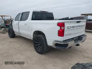 2021 Chevrolet Silverado 1500 LT with VIN 3GCUYDED9MG210269, listed as a IAAI auction lot 41630134 with 96,127 mi miles. Bid and sale history available at carsss.com. Image 3.