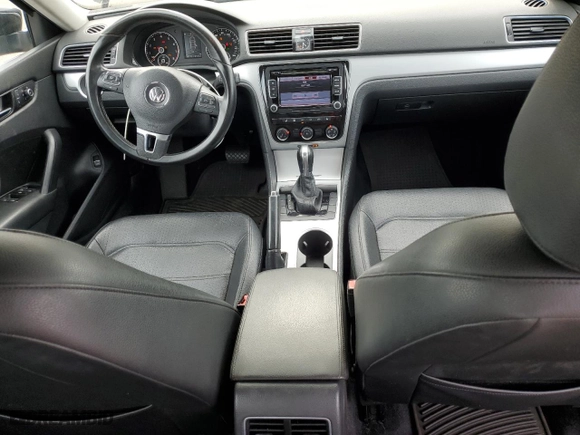 2013 Volkswagen Passat SE with VIN 1VWBP7A34DC056837, listed as a Copart auction lot 53806635 with 197,723 mi miles and Salvage Title. Bid and sale history available at carsss.com. Image 8.