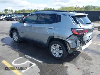 2022 Jeep Compass Latitude with VIN 3C4NJCBB3NT188428, listed as a IAAI auction lot 41930096 with 37,085 mi miles and . Bid and sale history available at DreamBid. Image 3.