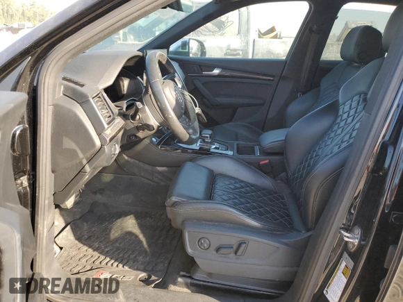 2021 Audi SQ5 Premium Plus with VIN WA1B4AFY7M2035672, listed as a Copart auction lot 74960434 with 25,217 mi miles and Salvage Title. Bid and sale history available at DreamBid. Image 7.