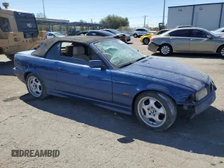 1998 BMW 3 Series 323ic with VIN WBABJ7321WEA16988, listed as a Copart auction lot 73016994 with 146,818 mi miles and Salvage Title. Bid and sale history available at carsss.com. Image 4.