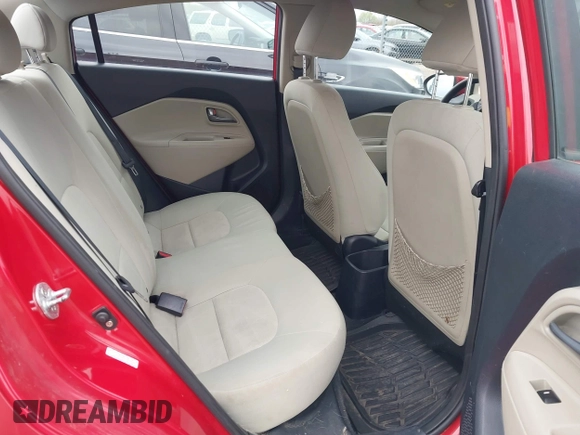 2012 Kia Rio LX with VIN KNADM4A30C6094000, listed as a IAAI auction lot 42059778 with 127,957 mi miles. Bid and sale history available at carsss.com. Image 8.