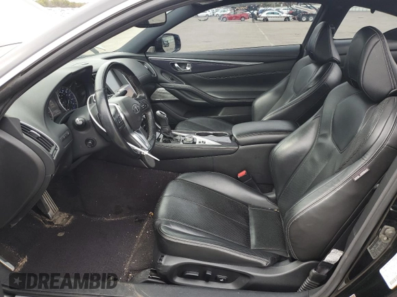 2018 Infiniti Q60 RED SPORT 400 with VIN JN1FV7EL9JM630331, listed as a Copart auction lot 50754875 with 127,387 mi miles and Salvage Title. Bid and sale history available at carsss.com. Image 7.