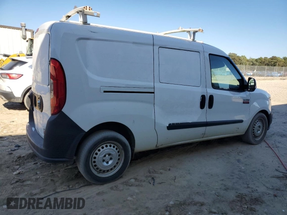 2016 Ram ProMaster City Cargo Tradesman with VIN ZFBERFAT3G6C43127, listed as a Copart auction lot 73344984 with 87,733 mi miles and Clean Title. Bid and sale history available at DreamBid. Image 3.