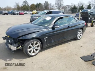 2015 BMW 4 Series 435i with VIN WBA3T3C51FP939555, listed as a IAAI auction lot 41815749 with 57,480 mi miles and . Bid and sale history available at carsss.com. Image 18.