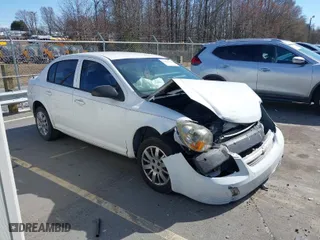 2010 Chevrolet Cobalt LS with VIN 1G1AB5F5XA7136703, listed as a IAAI auction lot 41666766 with 318,123 mi miles. Bid and sale history available at carsss.com. Image 1.