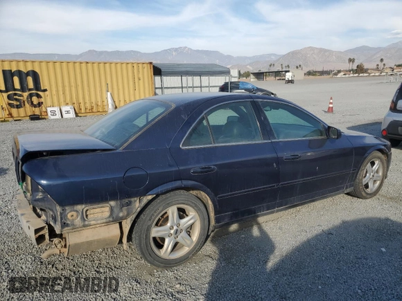 2002 Lincoln LS w/Base Pkg with VIN 1LNHM87A12Y677630, listed as a Copart auction lot 82925574 with 152,146 mi miles and Salvage Title. Bid and sale history available at carsss.com. Image 3.