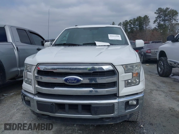 2016 Ford F-150 XLT with VIN 1FTEW1EP7GFB56351, listed as a IAAI auction lot 41623566 with 279,454 mi miles. Bid and sale history available at carsss.com. Image 6.